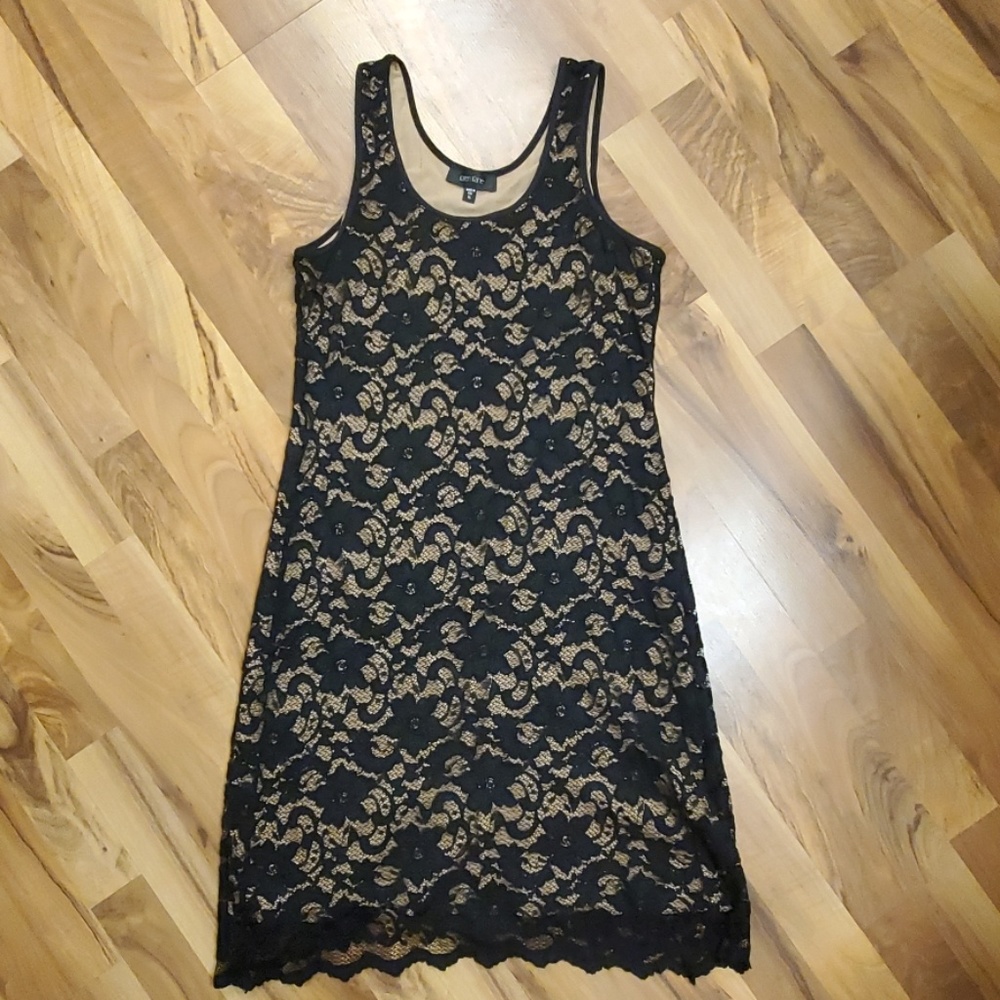 XL Karen Kane Lace Sleevless Dress